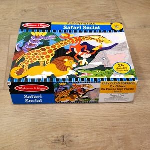 Melissa and doug safari floor puzzle